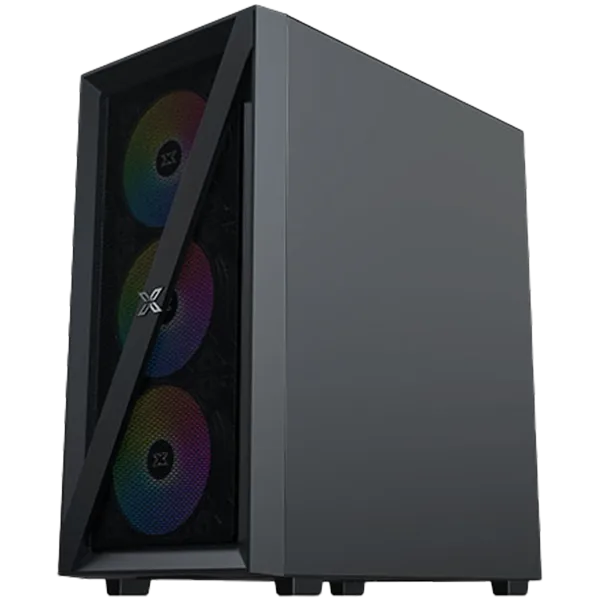 Кутия за компютър Xigmatek Blade EN40887 ATX/M-ATX/MINI ITX, USB3.0 X1, USB2.0 X2, HD AUDIO, Mehsed Grill Frontpanel & Left Tempered Glass, 4PCS X20C Auto Running LED Fan - Image 33