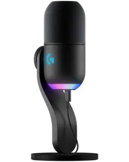 Геймърски микрофон LOGITECH G Yeti GX RGB Gaming Microphone - LIGHTSYNC - BLACK -