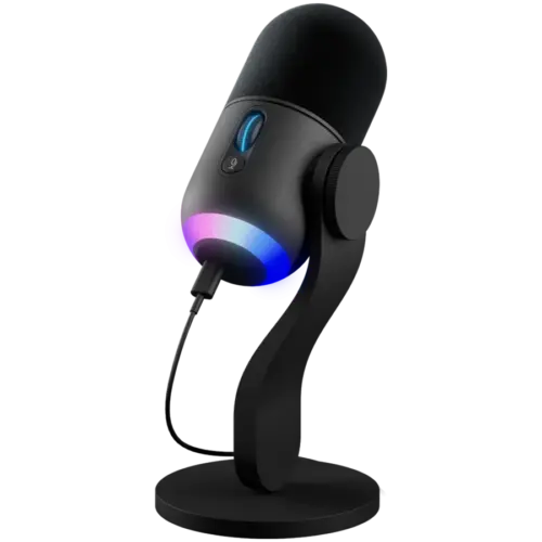 Alternative view of Геймърски микрофон LOGITECH G Yeti GX RGB Gaming Microphone - LIGHTSYNC - BLACK - USB