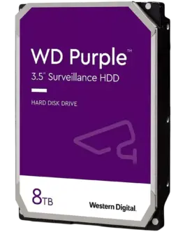 Хард диск HDD Video Surveillance WD Purple 8TB CMR 3.5 256MB 5640 RPM SATA TBW: 180