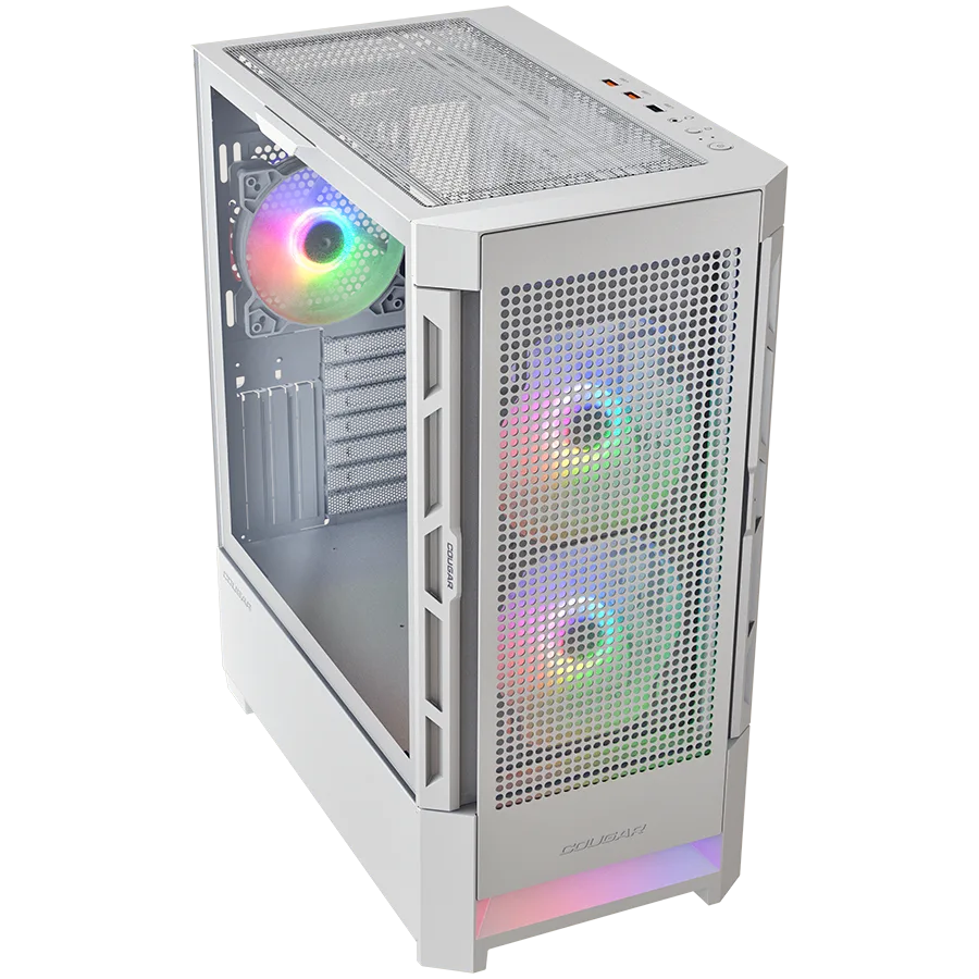 Кутия за компютър COUGAR AIRFACE RGB PC Case, Mid Tower, White - Image 113