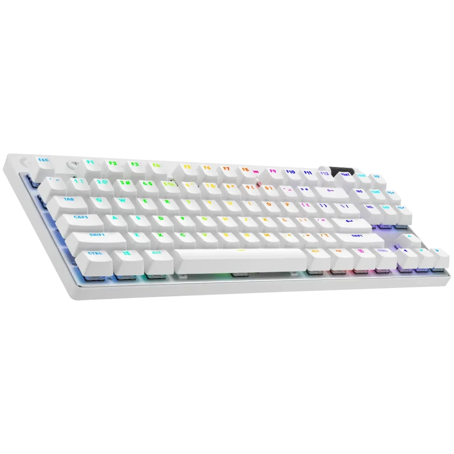 Геймърска клавиатура LOGITECH G PRO X TKL LIGHTSPEED Mechanical Gaming Keyboard - WHITE - US INTL - TACTILE - Image 68