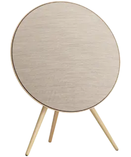 Тонколона Beosound A9 5th Gen Speaker Gold Tone (Back Sand/Cover Golden/Legs White Oak)