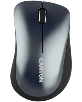 Безжична мишка CANYON MW-11 2.4 GHz Wireless mousewith 3 buttons DPI 1200 Battery:AAA*2pcsBlack67*109*38mm
