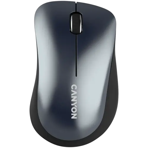 Безжична мишка CANYON MW-11 2.4 GHz Wireless mousewith 3 buttons DPI 1200 Battery:AAA*2pcsBlack67*109*38mm