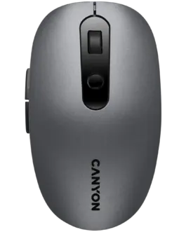 Безжична мишка CANYON MW-9 2 in 1 Wireless optical mouse with 6 buttons DPI 800/1000/1200/1500 2 mode(BT/ 2.4GHz) Batter