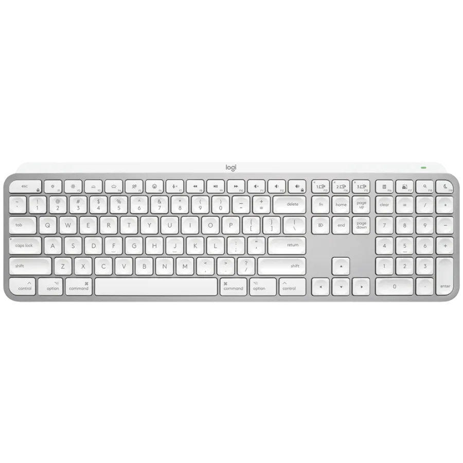 Клавиатура LOGITECH MX Keys S for Mac - PALE GREY - US INTL - BT - EMEA28-935