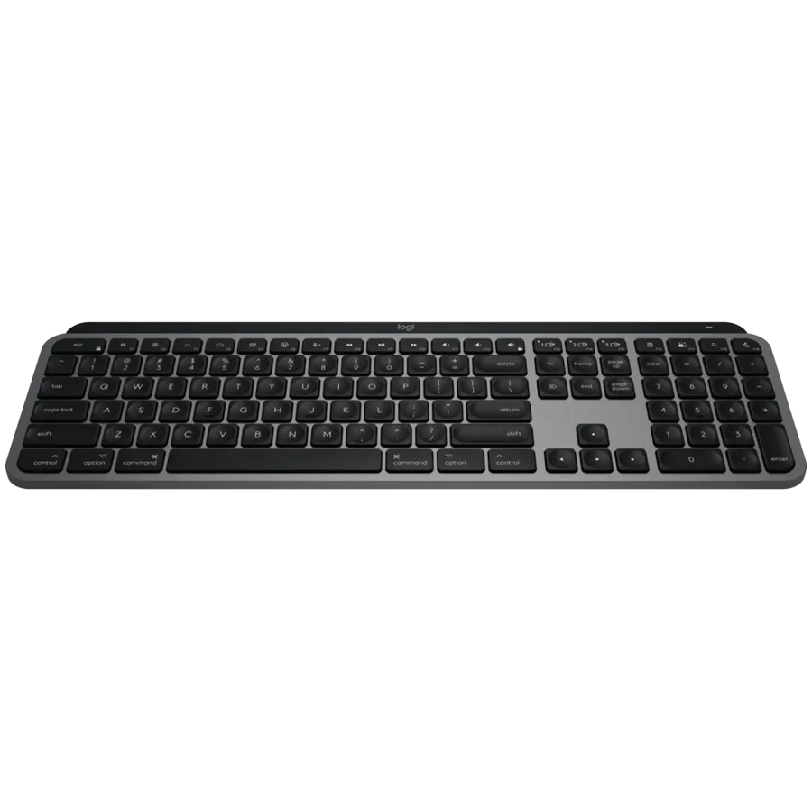 Клавиатура LOGITECH MX Keys S for Mac - SPACE GREY - US INTL - BT - EMEA28-935 - Image 2