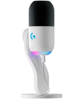 Геймърски микрофон LOGITECH G Yeti GX RGB Gaming Microphone - LIGHTSYNC - OFF WHITE -