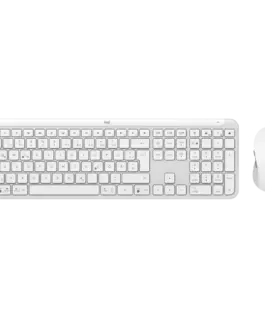 Клавиатура LOGITECH Signature Slim Combo MK950 - OFF WHITE - US INTL - 2.4GHZ/BT -