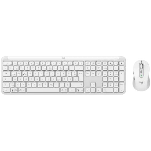 Клавиатура LOGITECH Signature Slim Combo MK950 - OFF WHITE - US INTL - 2.4GHZ/BT -
