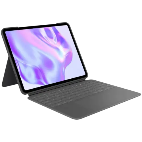 Аксесоар за таблет LOGITECH Combo Touch for iPad Pro 13-inch (M4) - GRAPHITE - US - EMEA28-935 - IPAD PRO 13-INCH