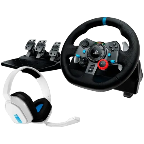 Геймпад LOGITECH G29 Driving Force Racing Wheel for PlayStation5 and PlayStation4 - WHITE -