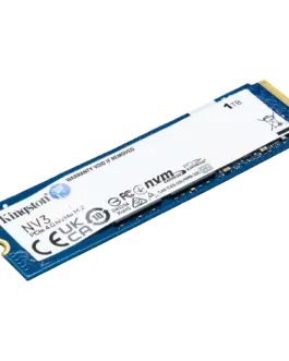 Alternative view of SSD диск Kingston 1TB NV3 SSD M.2 2280 PCIe 4.0 NVMe, Read: 6,000/ Write: 4,000MB/s