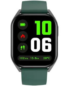 Смарт часовник CANYON smart watch Chatter SW-58 BT-CALL Black Green