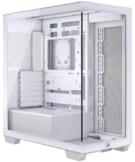 Кутия за компютър Corsair 3500X Tempered Glass Mid-Tower White