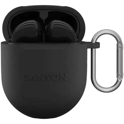 Bluetooth слушалки CANYON headset TWS-6 Black