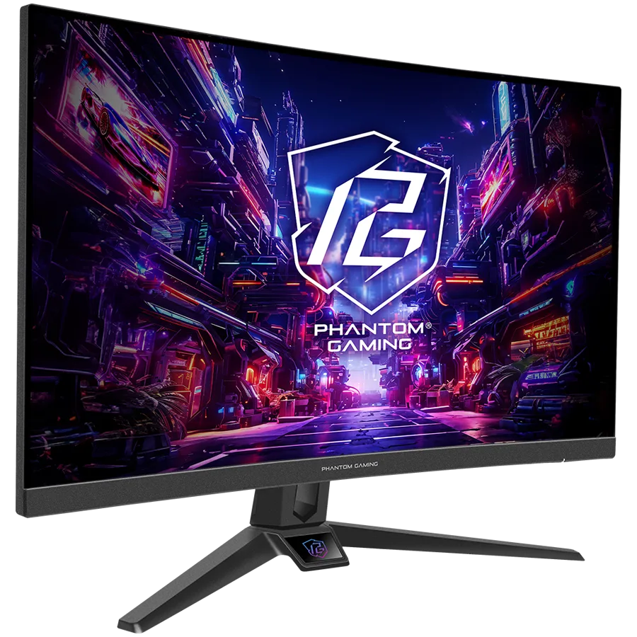 Монитор Asrock Curved Gaming Monitor, 27" FHD(1920x1080) 1500R VA, AG, 280 Hz, 127% sRGB, 16:9, 4000:1, 300 cd/m², 178º/178º, 1ms (MPRT), Flicker-free, Low Blue Light, Swivel, Tiltt Adjustment, 2x 2W Speakers, 2x HDMI 2.0, 1x DP 1.2, 1x Audio Jack, 3 - Image 10
