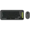 Клавиатура LOGITECH POP ICON COMBO - GRAPHITE - US INTL - BT - INTNL-973