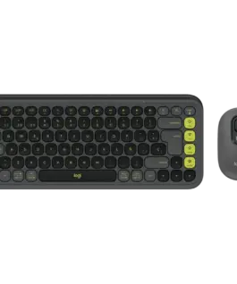 Клавиатура LOGITECH POP ICON COMBO - GRAPHITE - US INTL - BT - INTNL-973
