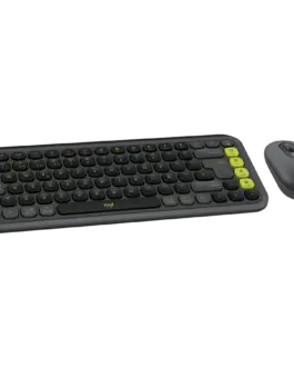 Alternative view of Клавиатура LOGITECH POP ICON COMBO - GRAPHITE - US INTL - BT - INTNL-973