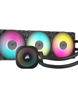 Охладител за процесор Охладител CORSAIR iCUE LINK TITAN 360 RX RGB AIO 360mm Radiator Liquid CPU