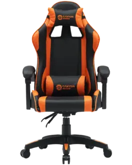 Геймърски стол CANYON gaming chair Core SGCH2 Black Orange