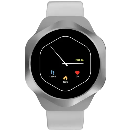 Смарт часовник CANYON Smart Watch Hexagon 88 BT-CALL Silver
