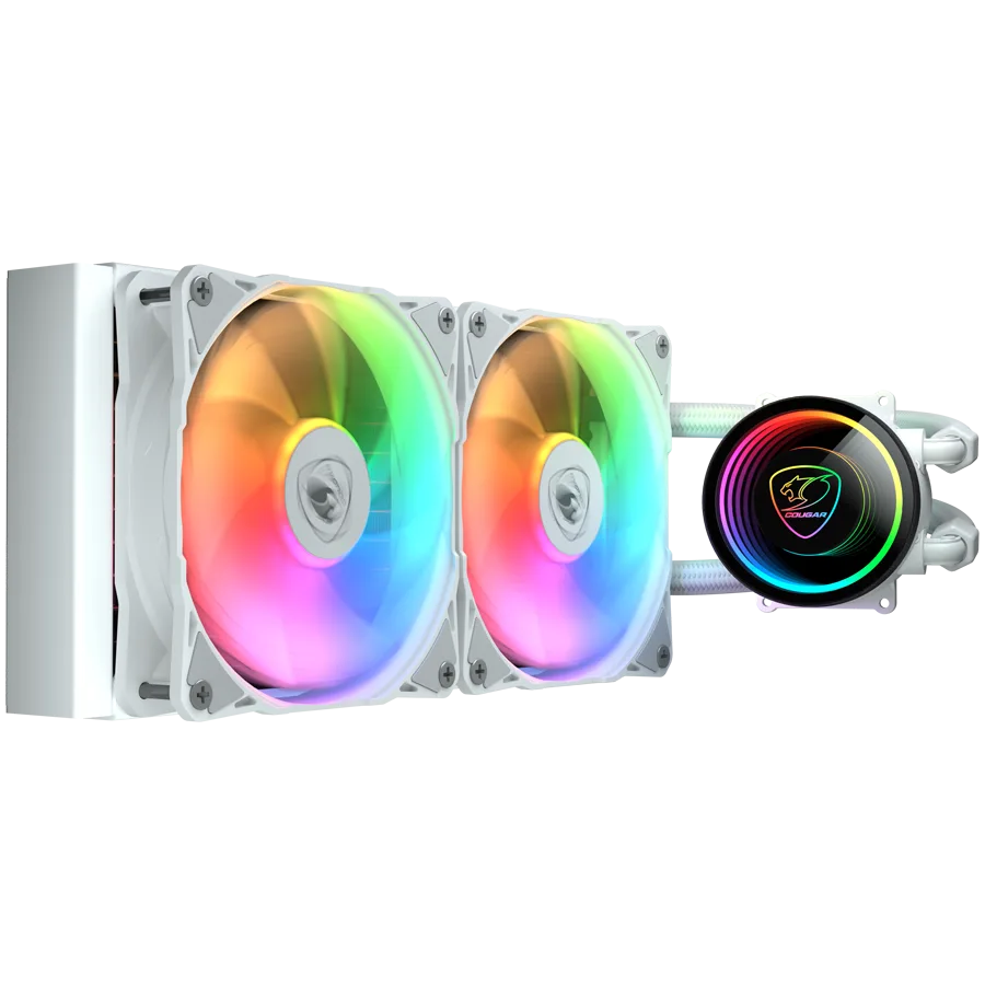 Охладител за процесор Охладител COUGAR POSEIDON ELITE ARGB 240 White AiO Liquid Watercooling - Image 53