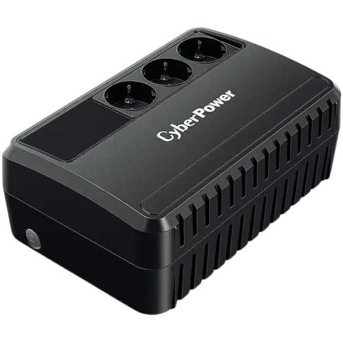 UPS CyberPower UPS с AVR 650VA/360W Line-Interactive 3x Schuko Runtime at 90W ( min ):18 Surge and Spike protection; Gre