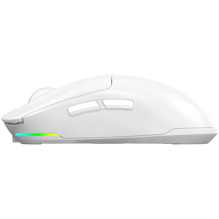 Геймърска мишка LORGAR MSA10W, Wireless Gaming Mouse Advanced, white - Image 84