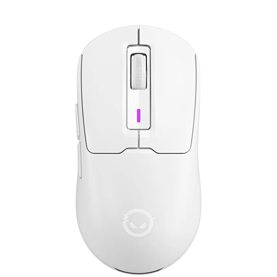 Геймърска мишка LORGAR MSA10W Wireless Gaming Mouse Advanced white