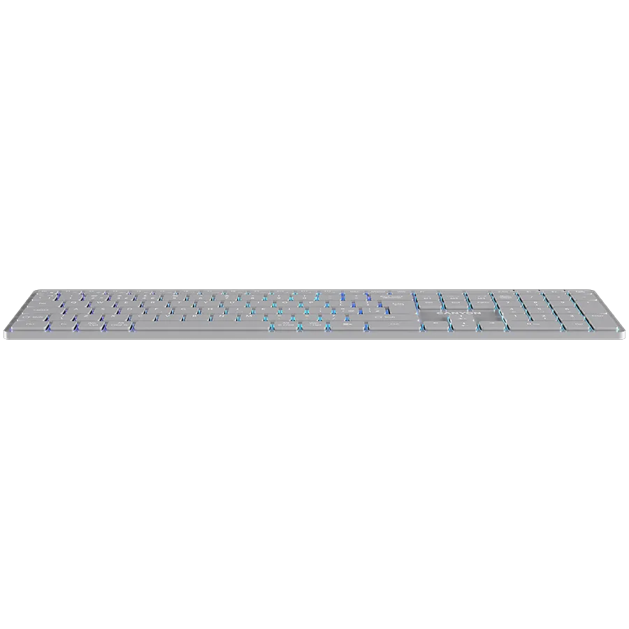 Клавиатура CANYON keyboard HKB-W11 UK/US RGB Dual Mode Wireless Grey - Image 88