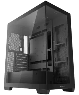 Кутия за компютър DeepCool CG580 Mid Tower Mini-ITX/Micro-ATX/ATX Rear Connector support 2xUSB3.0 1xAudio Tempered Glass