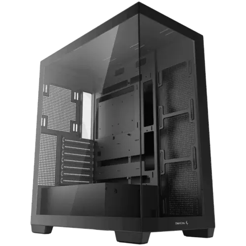 Кутия за компютър DeepCool CG580 Mid Tower Mini-ITX/Micro-ATX/ATX Rear Connector support 2xUSB3.0 1xAudio Tempered Glass