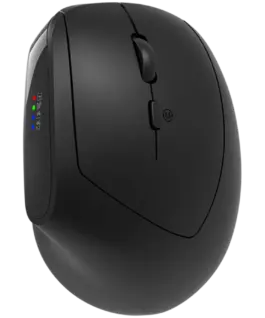 Безжична мишка CANYON mouse MW-25 Ergonomic LED AA Dual mode Wireless Black
