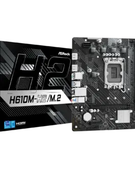 Дънна платка ASROCK H610M-H2/M.2 mATX LGA1700 DDR4