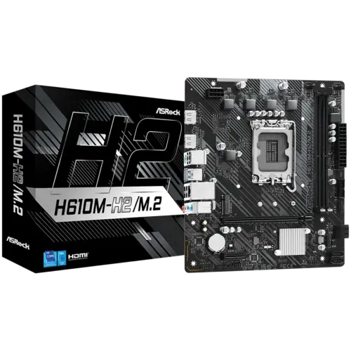 Дънна платка ASROCK H610M-H2/M.2 mATX LGA1700 DDR4
