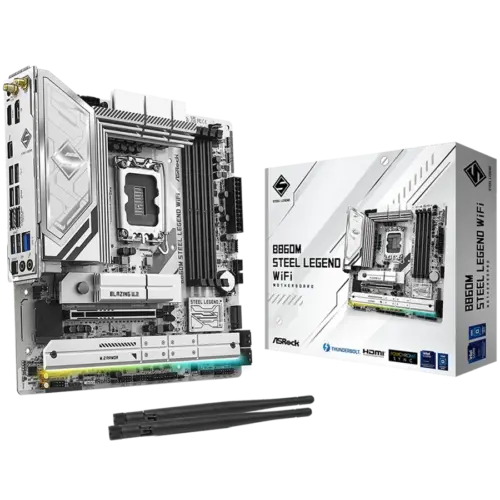 Дънна платка ASROCK B860 Steel Legend WiFi ATX LGA1851 DDR5