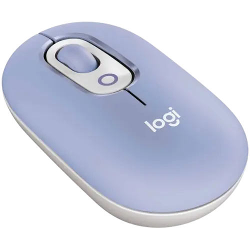 Мишка за компютър LOGITECH POP Mouse with emoji - LILAC - BT - EMEA28i-935 - FY25