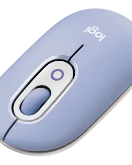 Alternative view of Мишка за компютър LOGITECH POP Mouse with emoji - LILAC - BT - EMEA28i-935 - FY25,TERRA