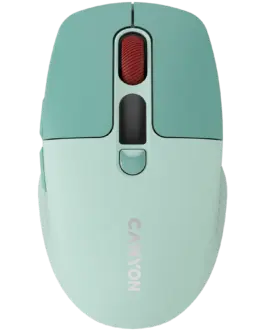 Безжична мишка CANYON mouse MW-26 LCD Silent Dual Mode Wireless Green