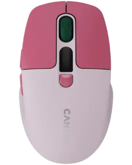 Безжична мишка CANYON mouse MW-26 LCD Silent Dual Mode Wireless Pink