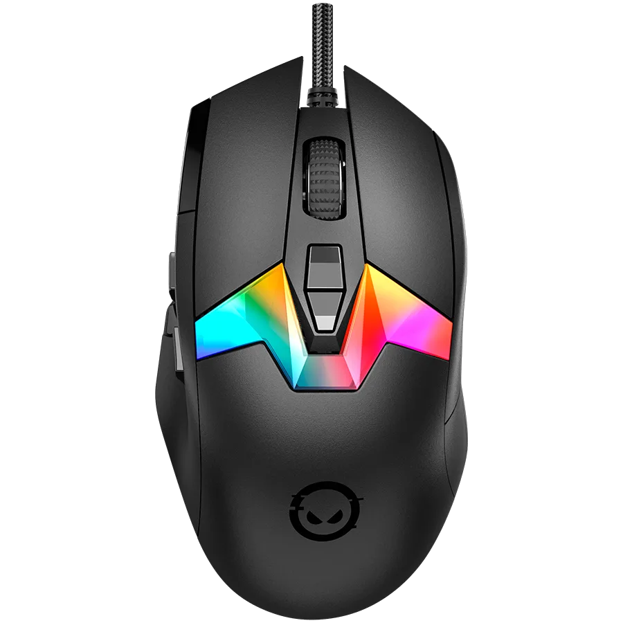 Геймърска мишка LORGAR MSP80 8000 Hz Gaming Mouse Pro Black