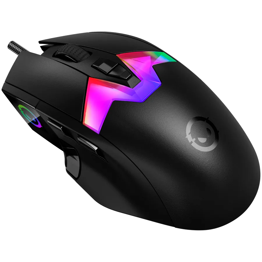 Геймърска мишка LORGAR MSP80, 8000 Hz Gaming Mouse Pro, Black - Image 18
