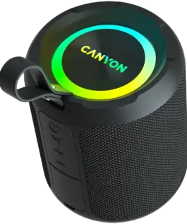 Тонколона за телефон CANYON speaker OnMove 11 IPX6 TWS 20W EQ RGB Black