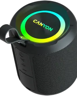 Тонколона за телефон CANYON speaker OnMove 11 IPX6 TWS 20W EQ RGB Black