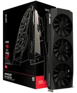 Видео карта XFX Quicksilver AMD Radeon RX 9070XT 16GB GDDR6 256-bit HDMI 3xDP