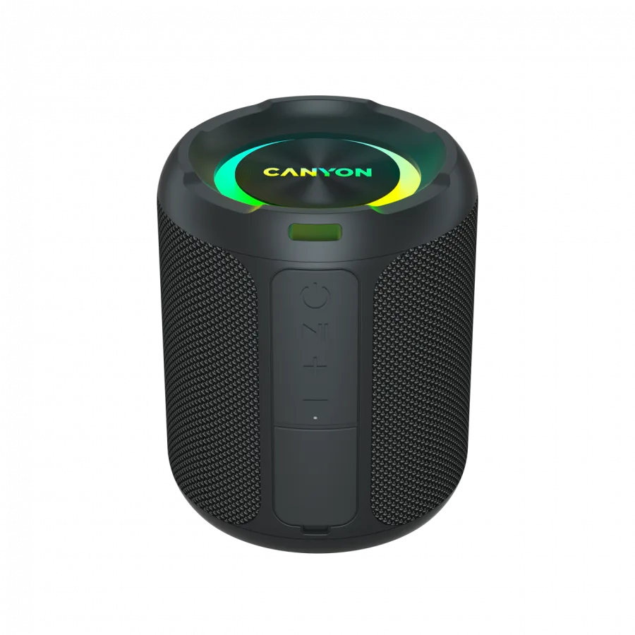 Тонколона за телефон CANYON speaker OnMove 11 IPX6 TWS 20W EQ RGB Black - Image 2