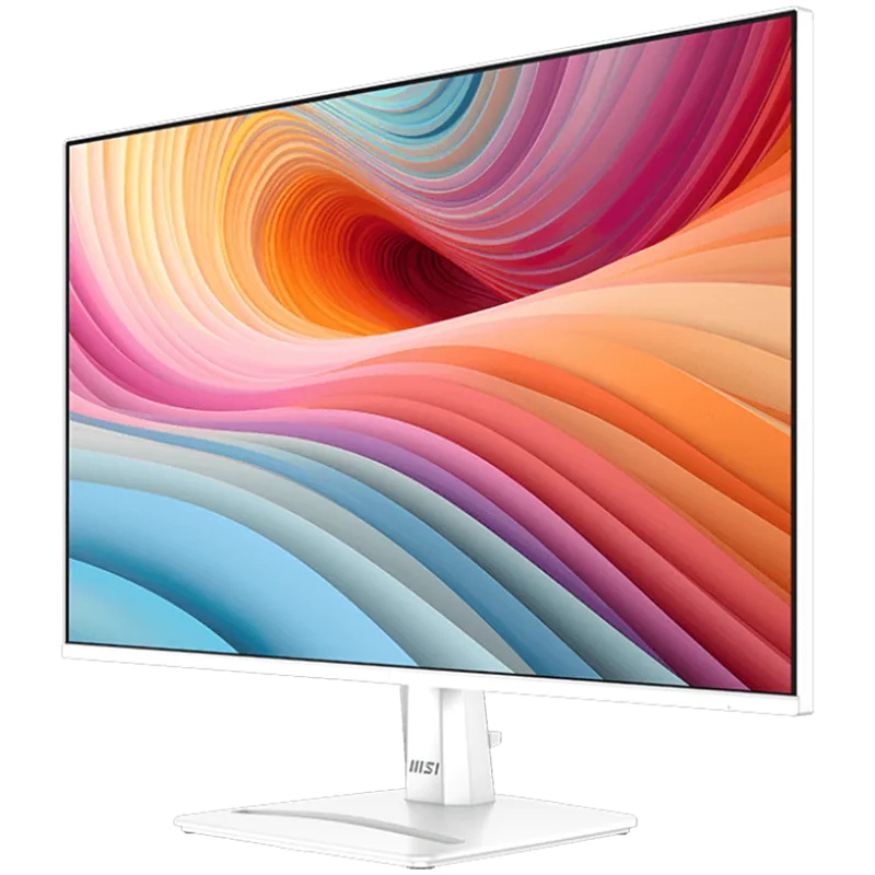 Монитор MSI PRO MP275W E2 Professional Business Monitor, 27" 120Hz, FHD (1920x1080) 16:9, IPS Anti-glare, 1ms/4ms, 300nits, 1500:1, 178/178, Adaptive-Sync, HDR Ready, Tilt, Speakers, 1x DP, 1x HDMI, 1x D-Sub, White, 3Y Warranty - Image 22